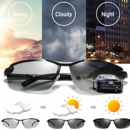 🥳2026 HOT SALE🥳💞50K+ SOLD!🕶️🌦️ Upgraded Photochromic Lenses 49% OFF! Anti-glare polarization meets smart light adaptation. A stylish, intelligent choice for your eyes. 💎😎