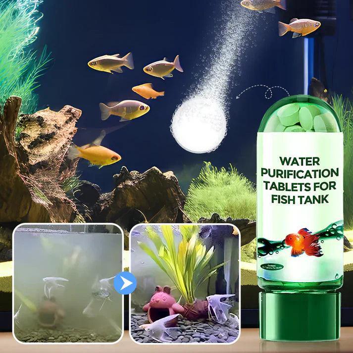🐠 LIMITED-TIME 30% OFF! 💥 Powerful Aquarium Water Purification Tablets – Clarifies Water, Removes Toxins, Safe for Fish ✨
