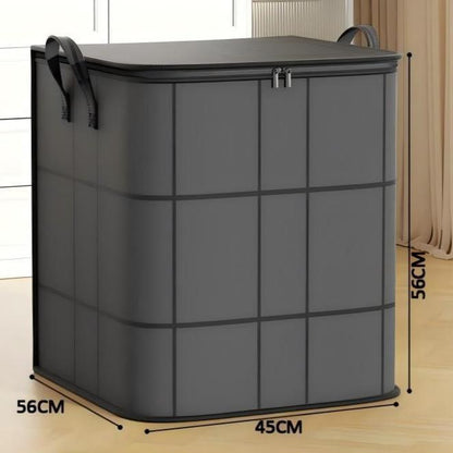 ⚡Hot Sales 49% OFF🔥-Spacious Moving Storage Bin – Zippered Organizer for Quilts, Bedding & Sweaters, Large Capacity Fabric Bag for Closet & Moving Day