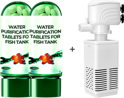 🐠 LIMITED-TIME 30% OFF! 💥 Powerful Aquarium Water Purification Tablets – Clarifies Water, Removes Toxins, Safe for Fish ✨