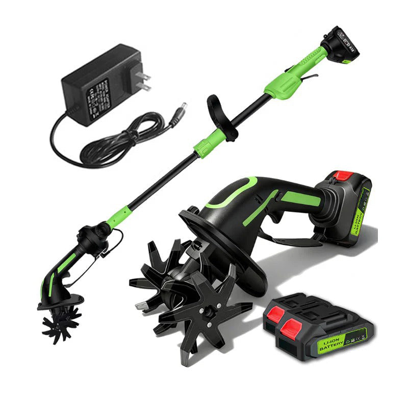 ✨Limited-Time Special Sale - Dailyard™ Multifunctional 2-in-1 Cordless Tiller & Cultivator with Telescopic Pole