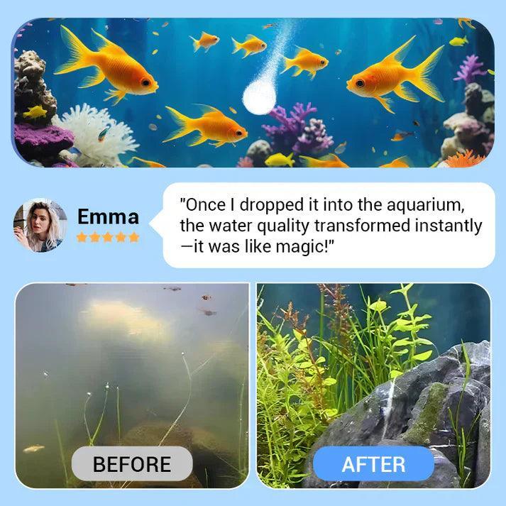 🐠 LIMITED-TIME 30% OFF! 💥 Powerful Aquarium Water Purification Tablets – Clarifies Water, Removes Toxins, Safe for Fish ✨