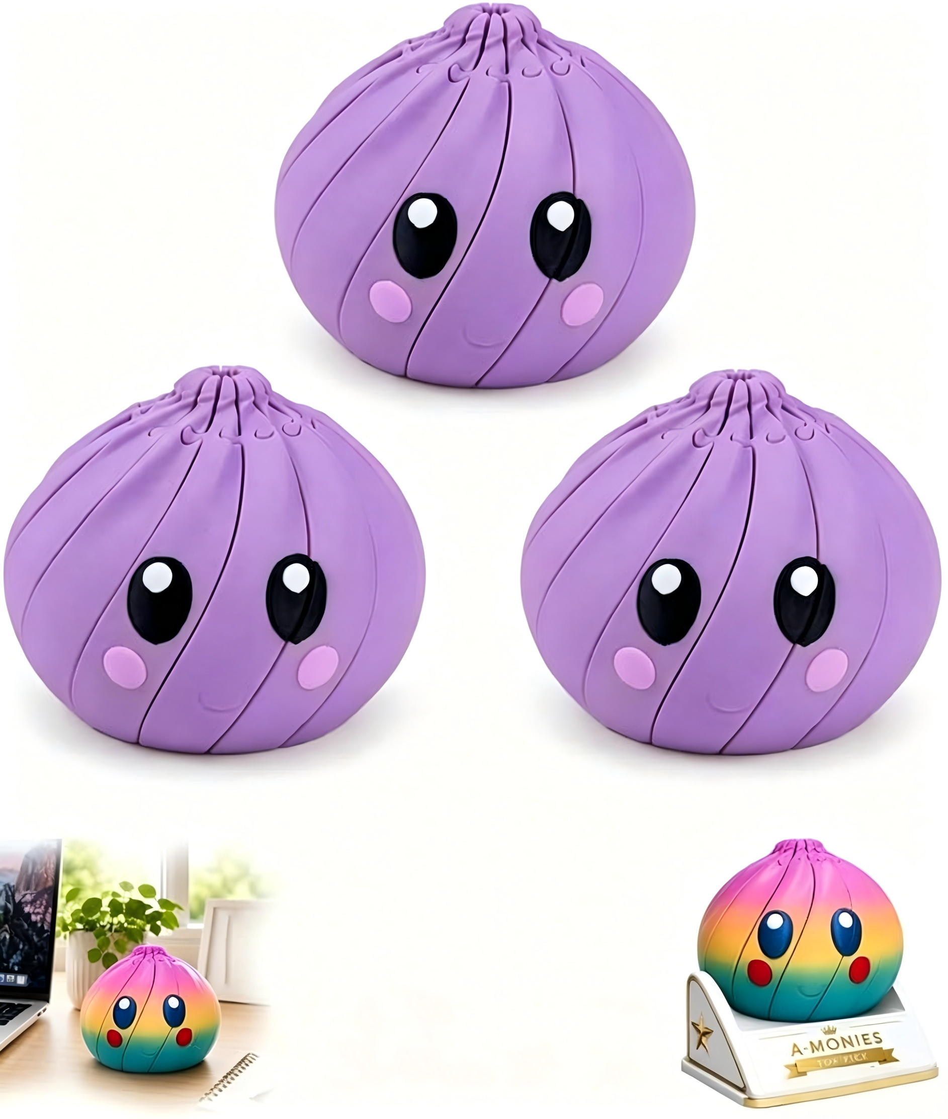 🎁 Hot Sale 40% Off 🦜Dumplings Squishy 3D Printed Dumpling Fidget Toy