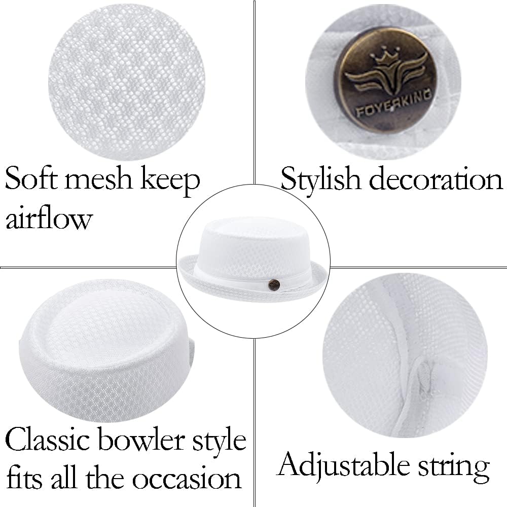 🧢Unisex Breathable Mesh Pork Pie Hat