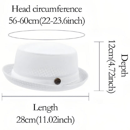🧢Unisex Breathable Mesh Pork Pie Hat