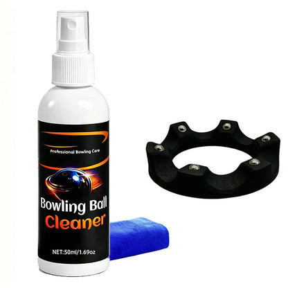 🥳2026 HOT SALE🥳💪 Pro-Grade Bowling Ball Cleaner – Instantly removes lane oil. Includes premium towel. Keeps your ball performing like new! ✨