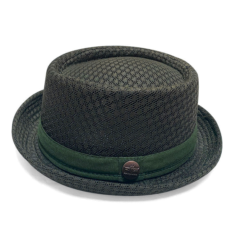 🧢Unisex Breathable Mesh Pork Pie Hat