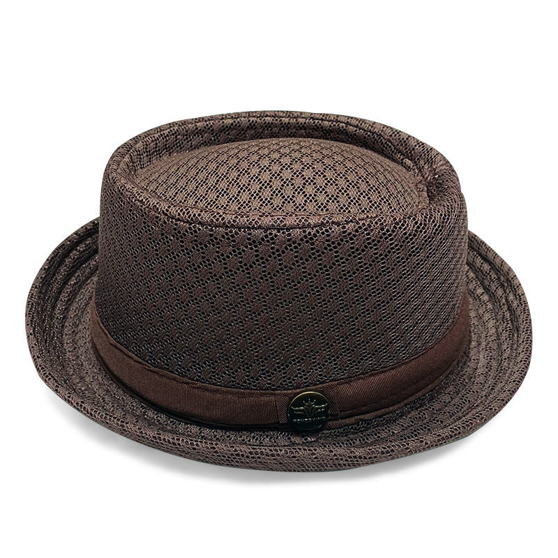 🧢Unisex Breathable Mesh Pork Pie Hat
