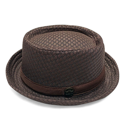 🧢Unisex Breathable Mesh Pork Pie Hat