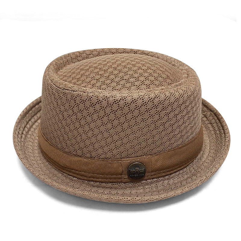 🧢Unisex Breathable Mesh Pork Pie Hat