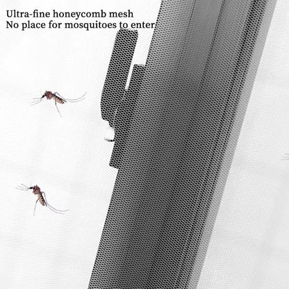 ✨3-Second Fit Window Mesh 🌬️ Ultra-fine 1.0mm mesh 🦟 Blocks virtually all bugs ✅ Breathable & invisible 🏡 Trusted by thousands of UK homes for a bug-free summer!