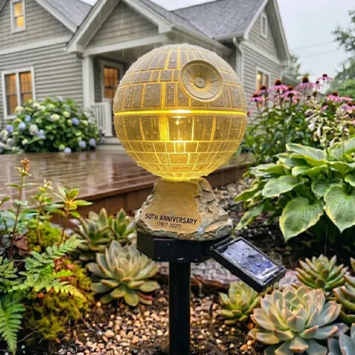 60th Anniversary Enterprise NCC-1701 Solar Garden Light