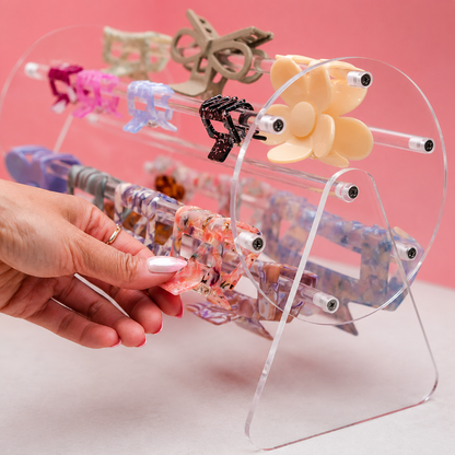 ✨Acrylic Hair Claw Holder Hair accessory storage rack