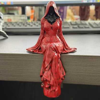 🎁Gothic Elegance Lady Death Statue
