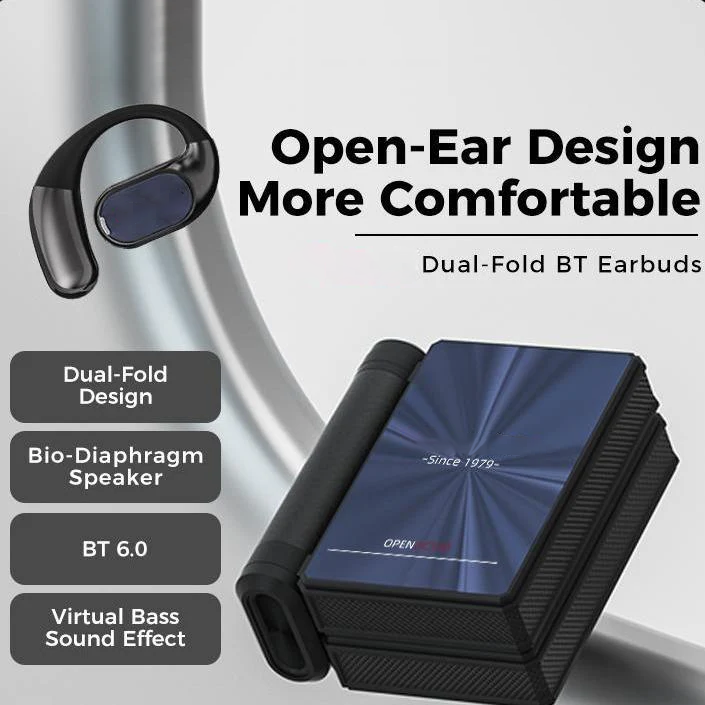 🎧 LIMITED-TIME 30% OFF! 💥 Wireless Noise-Canceling Bluetooth 6.0 Earbuds – 145H Battery, IPX5 Waterproof, Sports ✨