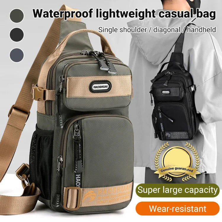 📢📢40% OFF !! ⏰2026 Adjustable Oxford Cloth Casual Chest Bag – Stylish & Durable ✨