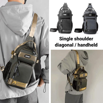 📢📢40% OFF !! ⏰2026 Adjustable Oxford Cloth Casual Chest Bag – Stylish & Durable ✨