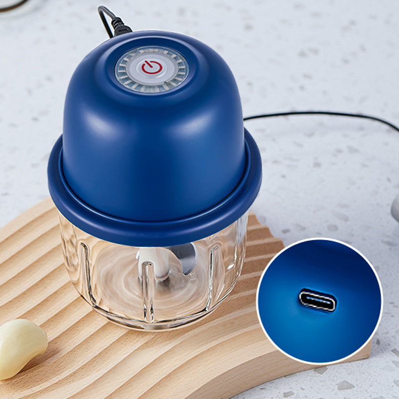 🏆Cordless Multifunctional Mini Electric Food Processor, Wireless Portable Kitchen Chopper for Minced Meat, Garlic & Baby Puree, Fast Food Prep Kitchen Helper