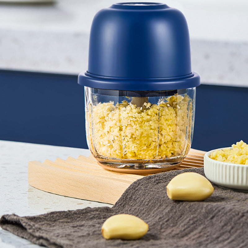 🏆Cordless Multifunctional Mini Electric Food Processor, Wireless Portable Kitchen Chopper for Minced Meat, Garlic & Baby Puree, Fast Food Prep Kitchen Helper