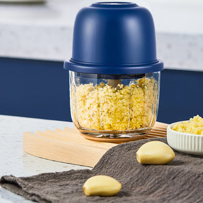 🏆Cordless Multifunctional Mini Electric Food Processor, Wireless Portable Kitchen Chopper for Minced Meat, Garlic & Baby Puree, Fast Food Prep Kitchen Helper