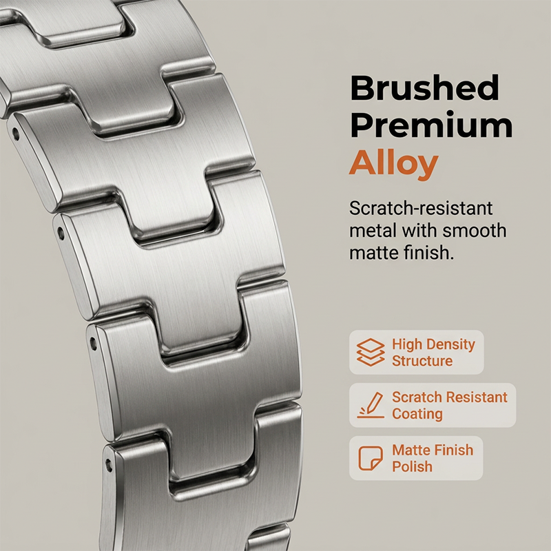 H-Link Watch Band with Butterfly Clasp for Smartwatch