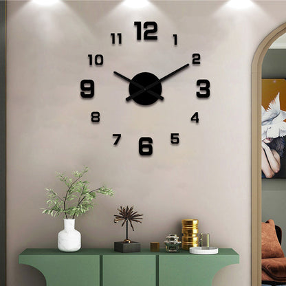 🕰️ LIMITED-TIME 30% OFF! 💥 3D DIY Luminous Acrylic Wall Clock Set – Silent Movement, Drill-Free, Custom Size ✨