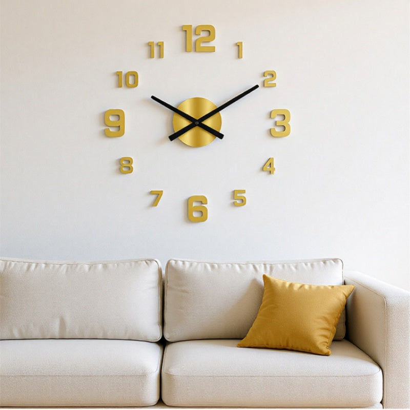 🕰️ LIMITED-TIME 30% OFF! 💥 3D DIY Luminous Acrylic Wall Clock Set – Silent Movement, Drill-Free, Custom Size ✨