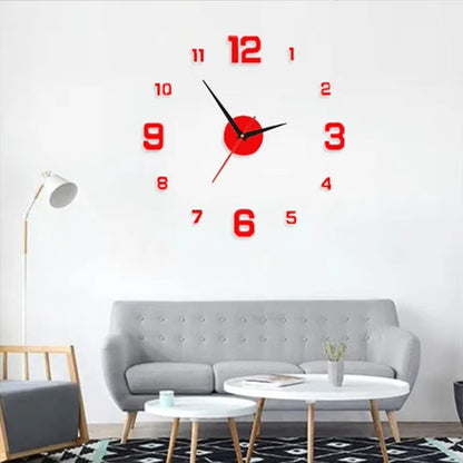 🕰️ LIMITED-TIME 30% OFF! 💥 3D DIY Luminous Acrylic Wall Clock Set – Silent Movement, Drill-Free, Custom Size ✨