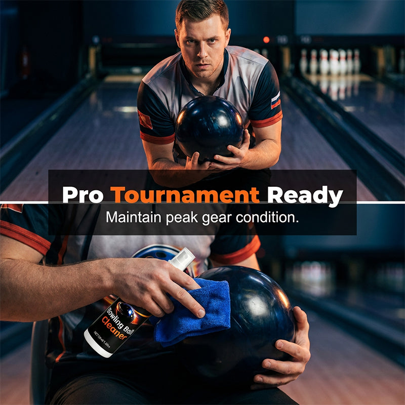 🥳2026 HOT SALE🥳💪 Pro-Grade Bowling Ball Cleaner – Instantly removes lane oil. Includes premium towel. Keeps your ball performing like new! ✨