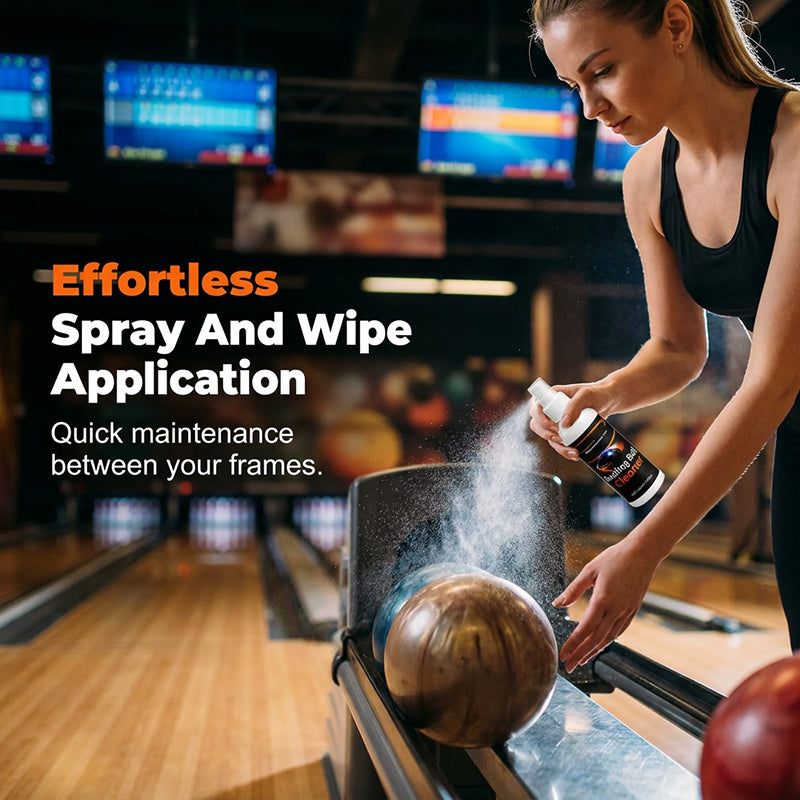 🥳2026 HOT SALE🥳💪 Pro-Grade Bowling Ball Cleaner – Instantly removes lane oil. Includes premium towel. Keeps your ball performing like new! ✨