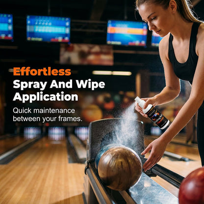 🥳2026 HOT SALE🥳💪 Pro-Grade Bowling Ball Cleaner – Instantly removes lane oil. Includes premium towel. Keeps your ball performing like new! ✨