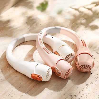 🌀 LIMITED-TIME 30% OFF! 💥 360° Rotating Neck Fan – Ultra Quiet, 3 Speeds, Hands-Free, Long Battery ✨