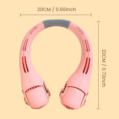 🌀 LIMITED-TIME 30% OFF! 💥 360° Rotating Neck Fan – Ultra Quiet, 3 Speeds, Hands-Free, Long Battery ✨