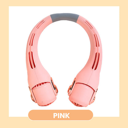 🌀 LIMITED-TIME 30% OFF! 💥 360° Rotating Neck Fan – Ultra Quiet, 3 Speeds, Hands-Free, Long Battery ✨