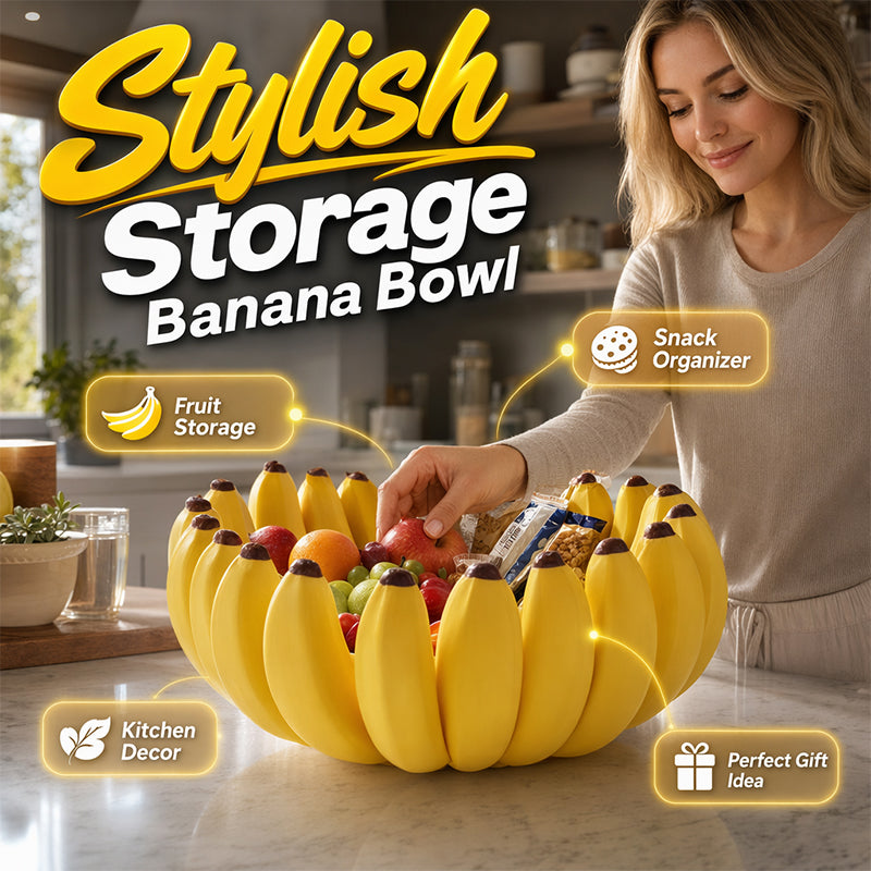 ⏰🔥LIMITED TIME 49% OFF!🔥20K+ SOLD!Creative Banana Shape Fruit Bowl