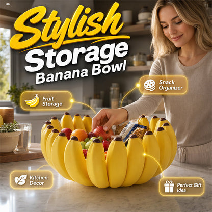 ⏰🔥LIMITED TIME 49% OFF!🔥20K+ SOLD!Creative Banana Shape Fruit Bowl