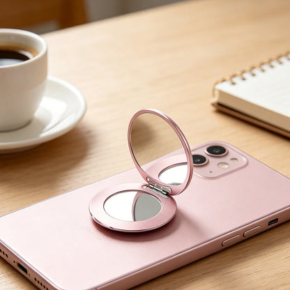 📢📢33% OFF !! ⏰Magnetic Mirror Phone Stand
