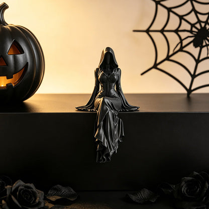 🎁Gothic Elegance Lady Death Statue