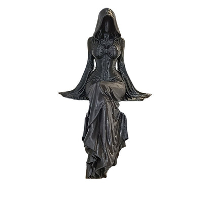 🎁Gothic Elegance Lady Death Statue
