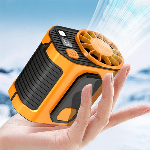 ❄️ LIMITED-TIME 48% OFF! ✨Outdoor High-Speed Waist-Mounted Portable Fan with Flashlight