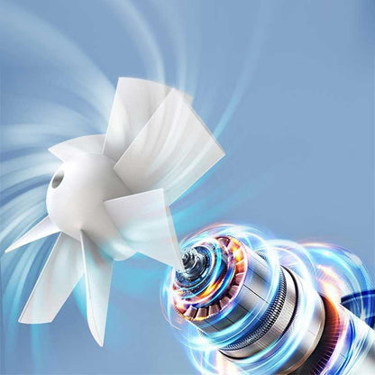 ❄️ LIMITED-TIME 48% OFF! ✨Outdoor High-Speed Waist-Mounted Portable Fan with Flashlight