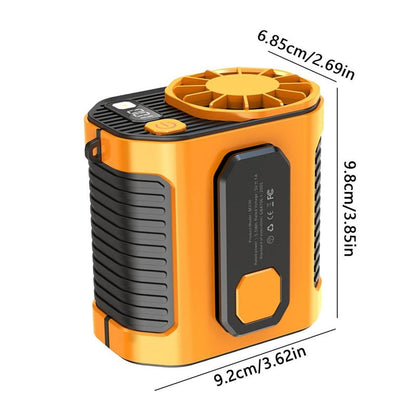 ❄️ LIMITED-TIME 48% OFF! ✨Outdoor High-Speed Waist-Mounted Portable Fan with Flashlight