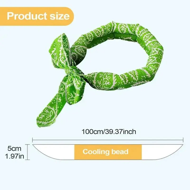 BUY 3 GET 2🎀PipPaw™ Cooling Collar – Summer Relief for Dogs & Cats 🌞❄️  Vet-Safe • Reusable • No Freezer Needed • Made for British Heatwaves!